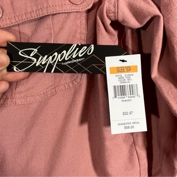 Nwt Supplies From Union Bay Zipper Jacket - Picture 11 of 13